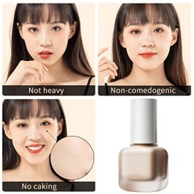 teint liqui,teint nourrissant 30ml - Cover Foundation Contrôle lhuile Réparer Durable Non poreux Créer un aspect satiné, soy