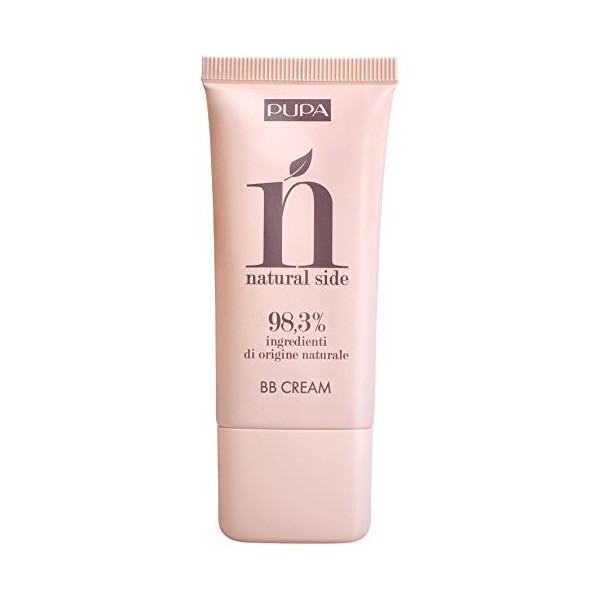 PUPA Fondation Naturel side Bb Crème 02 Beige Produit Cosmétique Marque Haut