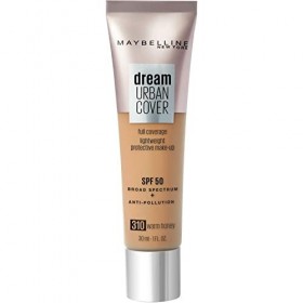 Maybelline New York - Perfecteur de Teint - Protection Anti-UV & Anti-Pollution - Dream Urban Cover - Teinte : Warm Honey 31