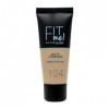 Maybelline New York - Fond de teint FIT ME MATTE & PORELESS - 124 Soft Sand -