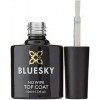 Bluesky gel POLOSIE sans couche de finition dessuyage, trempez en manteau de finition à ongles en gel UV LED, finition brill