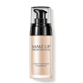 Fond de Teint Liquide, Contour du Visage Maquillage Anti-cernes Blemish Flaw Cover Cosmetic Blanc naturel 