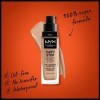 NYX Professional Makeup Fond de Teint Liquide Couvrant Tenue 24h Cant Stop Wont Stop, Waterproof, Fini Mat, Teinte : Medium