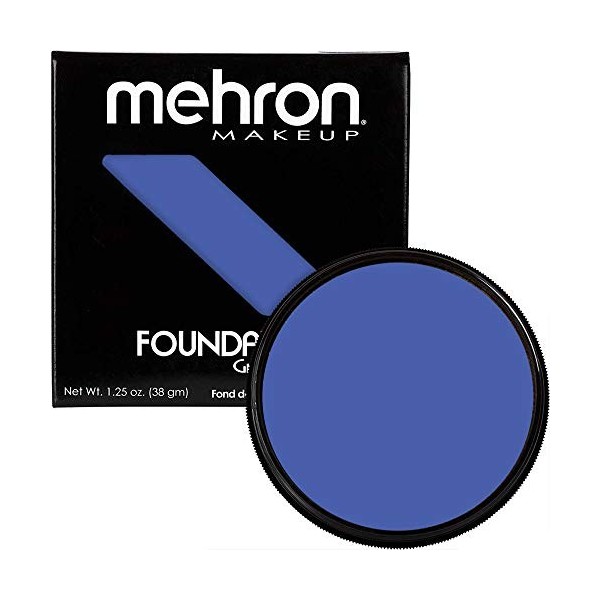 Mehron Foundation Greasepaint - Blue