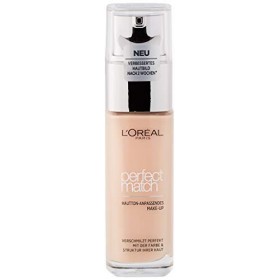LOréal Paris Fond de teint liquide avec hyaluron et aloe vera - Maquillage parfait - N°0.5.R/0.5.C - Rose Porcelaine - 30 ml