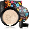 Mushroom Head Air Cushion Foundatio, CC Cream Moisturizing Liquid Foundation, Concealer Cover, Lasting Brightens for Face & N