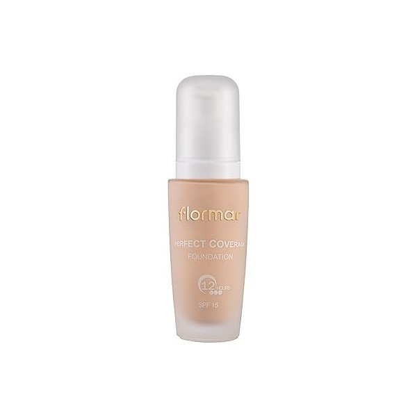 Flormar - Fond de Teint Perfect Coverage - Flacon 30 ml - SPF 8 - 106