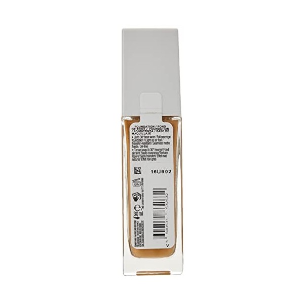 maybelline - fond de teint active wear superstay 30h - 59 caramel doré