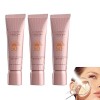 NNBWLMAEE Korean Powder Foundation - Achieves Korean Flawless Glass Skin, Whitening Sunscreen Foundation, Korean Cushion Foun