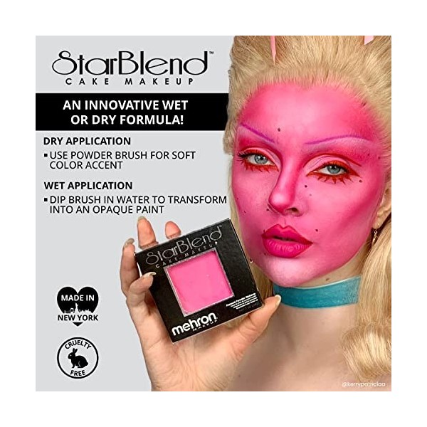 mehron StarBlend Cake Makeup Orange