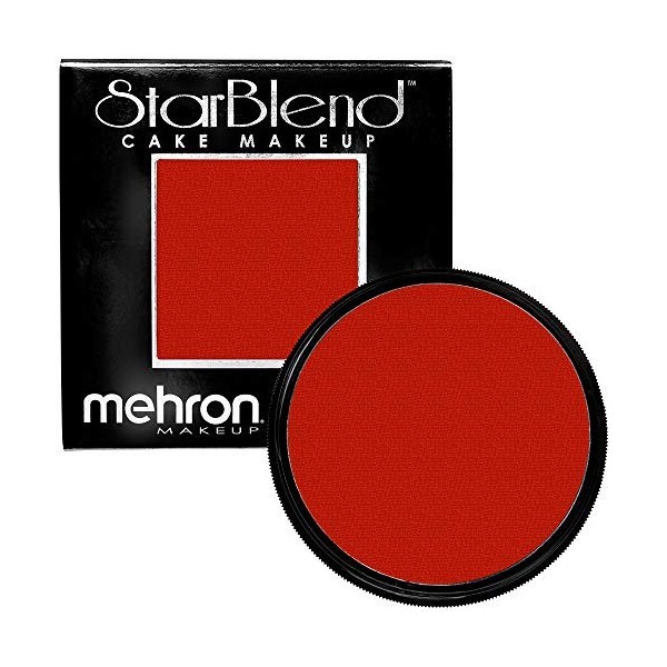 mehron StarBlend Cake Makeup - Red