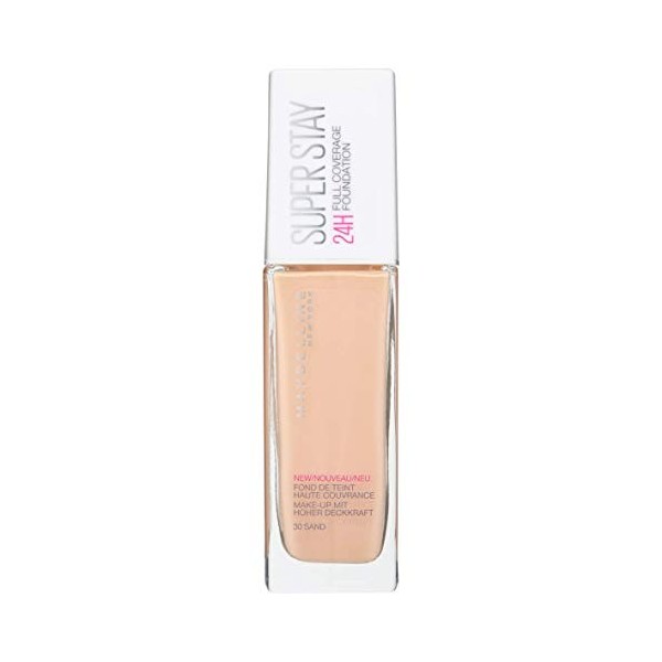 Maybelline - Fond de teint SuperStay 24H - Haute couvrance - 30 Sand/Sable