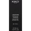 KIKO Milano Liquid Skin Second Skin Foundation 01 | Fond de Teint Fluide Effet Seconde Peau