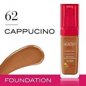 Bourjois - Fond de Teint Healthy Mix - Anti-fatigue et Révélateur dEclat - Teint unifié, frais et hydraté - Longue Tenue - 6 ...