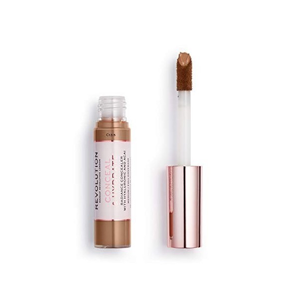 Makeup Revolution, Correcteur de teint et hydratation, C13.7, 13ml