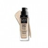 NYX Professional Makeup Fond de Teint Liquide Couvrant Tenue 24h Cant Stop Wont Stop, Waterproof, Fini Mat, Teinte : Fair