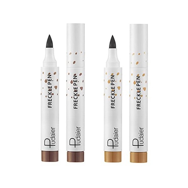 to Easy and Pen Makeup Natural Waterproof Long-Durable Color 5ML Freckle Face Concealer Fond De Teint Liquide Rajeunissant M