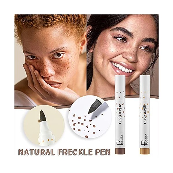 to Easy and Pen Makeup Natural Waterproof Long-Durable Color 5ML Freckle Face Concealer Fond De Teint Liquide Rajeunissant M