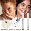 to Easy and Pen Makeup Natural Waterproof Long-Durable Color 5ML Freckle Face Concealer Fond De Teint Liquide Rajeunissant M