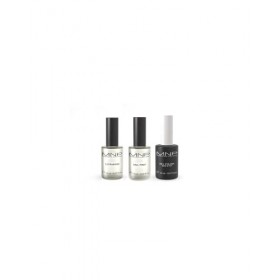 Mesauda Kit Gel Polish Vernis à Ongles semi-permanent 3 pièces Base & Top 14 ml – Nail prep 14 ml – Ultrabond 14 ml primer dé