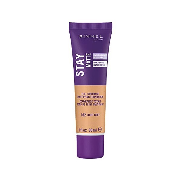 Rimmel - Fond de Teint Mousse Liquide Stay Matte - 01 Fair Porcelain