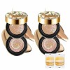 【New】Moisturizing Double-Layer Cushion Compact, Japans Double-Layer Air Cushion, Hydrating Soft Deer Air Cushion, High Cover