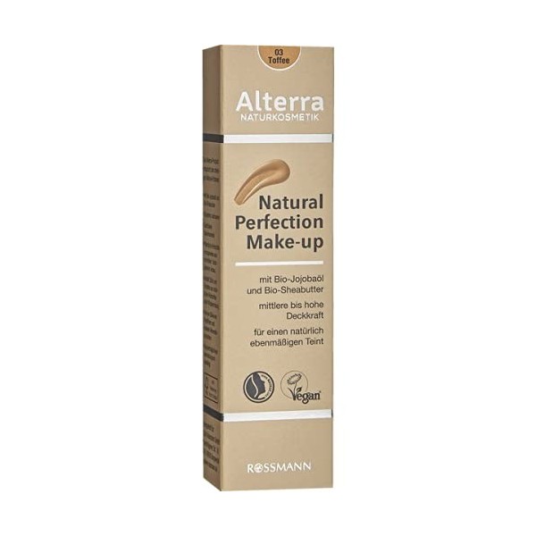 Alterra NATURKOSMETIK Natural Perfection Fond de teint 03 Toffee 30 ml