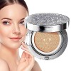 Maquillage fond de teint coussin,Maquillage hydratant BB Cream Cushion - Fond de teint coussin hydratant, fond de teint couss