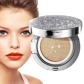 Crème BB à coussin dair, crème hydratante pour maquillage | teint hydratant avec bouffée, durable, léger, couverture à const