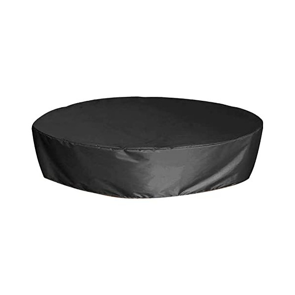 leryveo Bâche De Protection pour Piscine, Couverture De Piscine Ronde, Bâche De Piscine pour Animaux De Compagnie Pliable pou