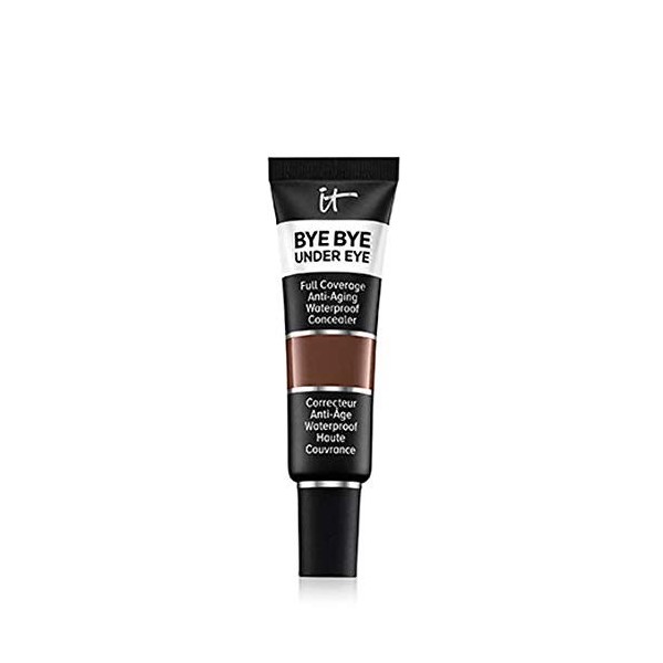 It Cosmetics Bye Bye Under Eye 44.5 Fond de teint imperméable à leau anti-âge et à haute couvrance Mocha profond 12 ml