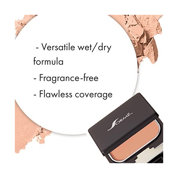 Sorme Cosmetics Believable Finish Powder Foundation - Blush Beige For Women 0.23 oz Foundation