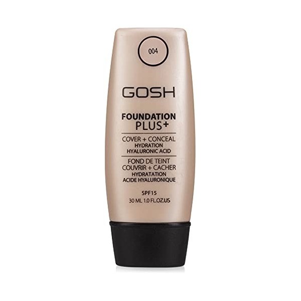 GOSH COPENHAGEN Foundation Plus+ 004 Natural 30ml