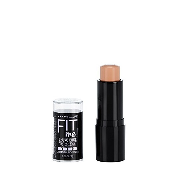MAYBELLINE - Fit Me Shine-Free Foundation 120 Classic Ivory - 0.32 fl. oz. 9 ml Fond de Teint