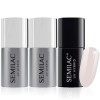 Semilac Base + Top + 094&nbsp;Or rose UV LED Vernis à ongles gel Hybrid Manucure Soak Off pailleté Or rose Couleur Manteau Vernis ...