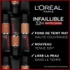 LOréal Paris - Fond de Teint Mat Haute Couvrance Waterproof - Longue Tenue - Léger & Matifiant - SPF 25 - Infaillible 32H Ma