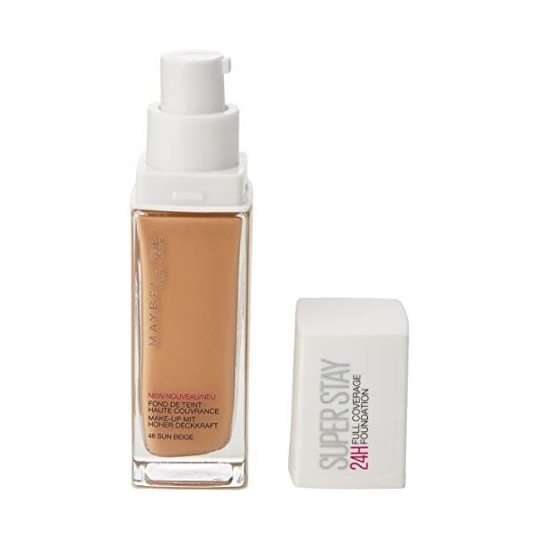 Full Coverage Fond de Teint, 30 ml, 48 Sun Beige