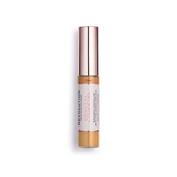 Makeup Revolution, Correcteur de teint et hydratation, C15, 13ml