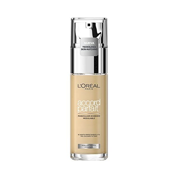 LOréal Paris Accord Parfait Fond de Teinte Fluide Unifiant Pêche Neutre 3,5.N 30ml