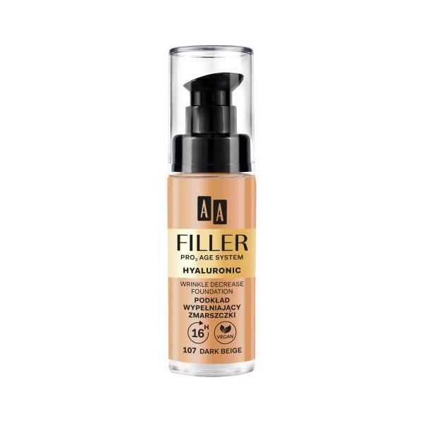 AA Make-Up Wrinkle Decrease Foundation 107 Dark Beige 30ml