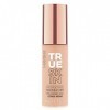 Catrice Cosmetics True Skin Fond de teint hydratant à lacide hyaluronique, longue tenue 018 Cool Rose 