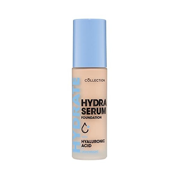 Collection Cosmetics Hydra Serum Fond de teint Formule respirante pour peaux brillantes 30 ml