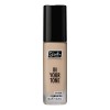 Sleek MakeUP In Your Tone Fond de teint 24 heures, couverture moyenne à construire en 30 nuances, finition semi-mate impeccab