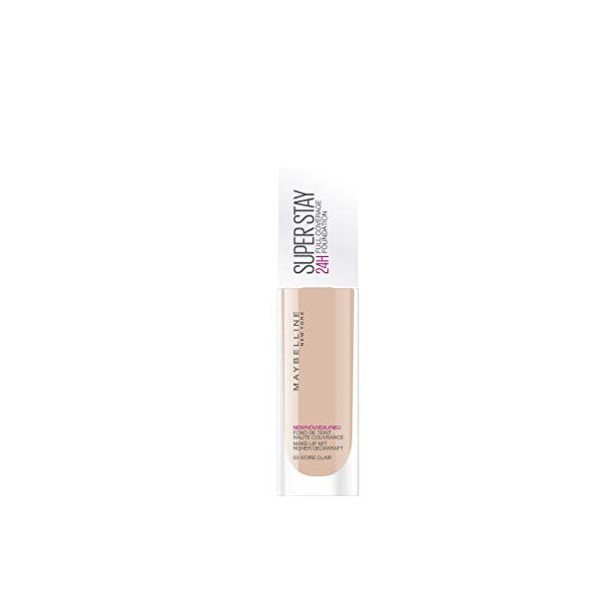 Maybelline New York - Fond de Teint Fluide - Superstay 24H - Ivoire Claire 03 - 30 ml