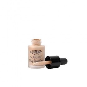 PuroBio Sublime Drop base Fond de teint fluid lutte contre la Pollution 15 ml couleur 1