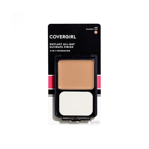 COVERGIRL - Ultimate Finish Liquid Powder MakeUp Classic Tan - 0.4 oz. 11 g 