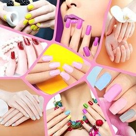 BEYAOBN 39pcs Vernis à ongles semi-permanent Gel 36 couleurs + BaseCoat + TopCoat + Matt Top Coat , UV LED Soak off Manucur