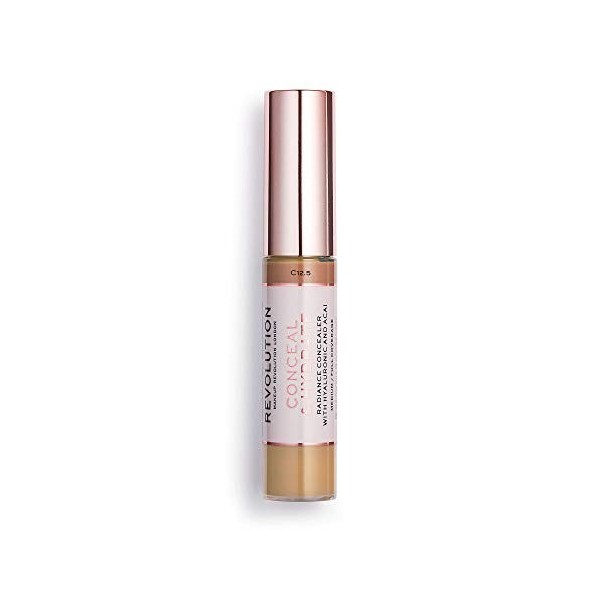 Makeup Revolution, Correcteur de teint et hydratation, C12.5, 13ml