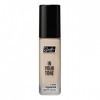 Sleek MakeUP In Your Tone Fond de teint 24 heures, couverture moyenne à construire en 30 nuances, finition semi-mate impeccab