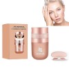 Butterfly Air Cushion Powder Puff BB Cream, Butterfly Cushion BB Cream, Moisturizing Concealer Makeup Base Primer BB Liquid F